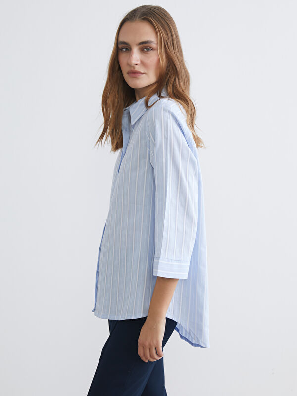 LCWAIKIKI Classic Striped Women's Shirt