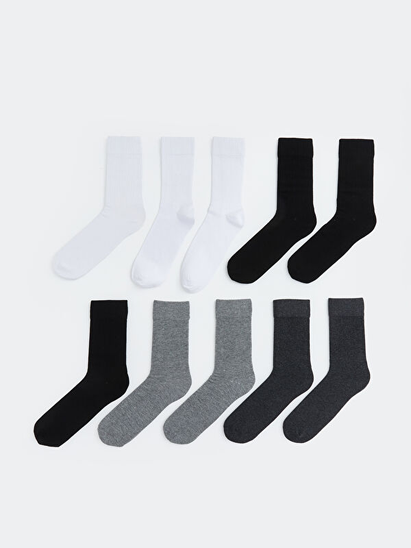 LCW ACCESSORIES شرابات رجالي للأنكل، عبوة فيها 10 قطع