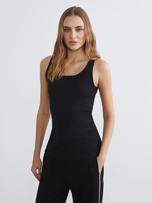 LCWAIKIKI Basic U Neck Women's Tank Top