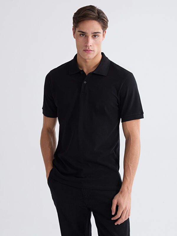 LCWAIKIKI Classic Man BLACK T-Shirt