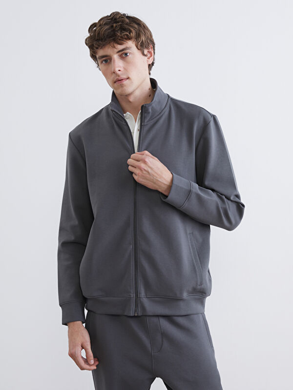 SOUTHBLUE Men's Regular Fit Zip-Up Sweatshirt