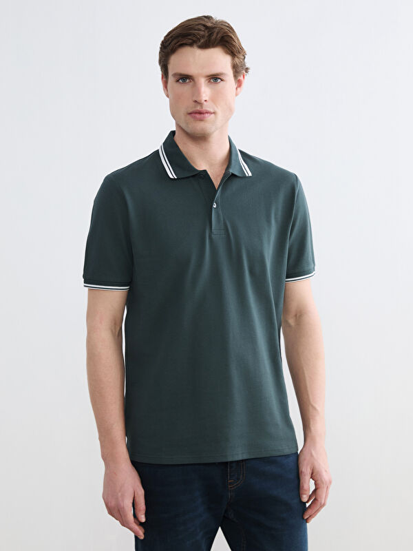 SOUTHBLUE Polo Yaka Erkek Pike Tişört