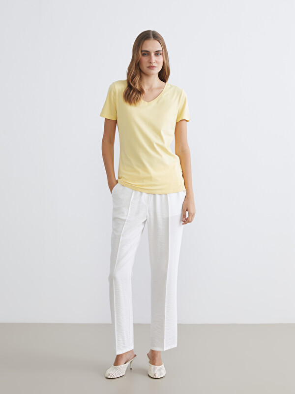LCWAIKIKI Classic Elastic Waist Women's Trousers