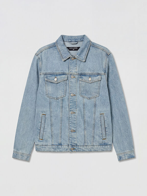 LCW Jeans سترة جينز بقصة عادية للرجال