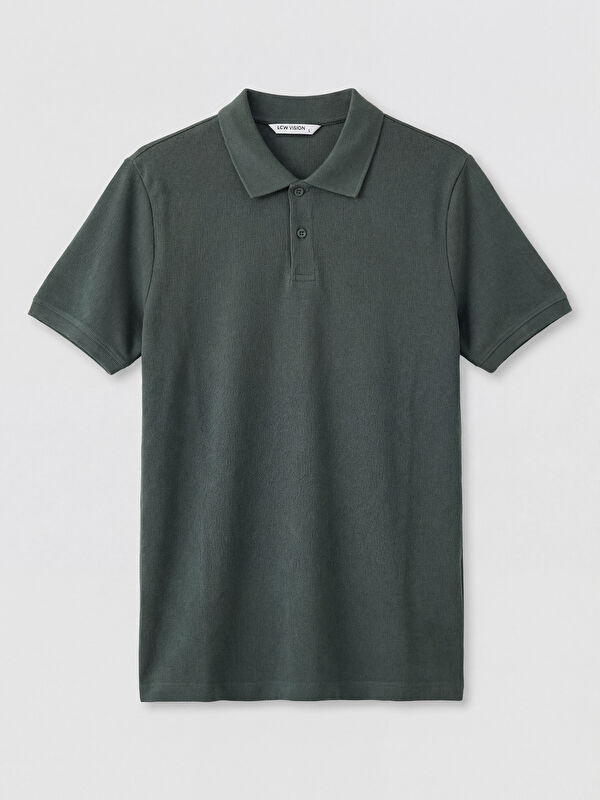 LCW Vision Polo Collar Pique Men's T-Shirt
