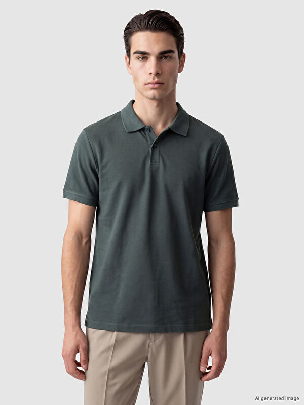 LCW Vision Polo Collar Pique Men's T-Shirt