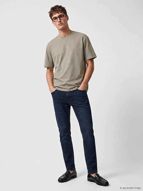 LCW Jeans 750 رِجل مُدبَّبة رجالي جينز
