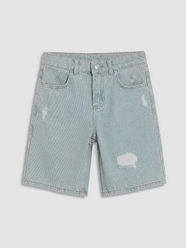LCW Kids Erkek Çocuk Jean Şort