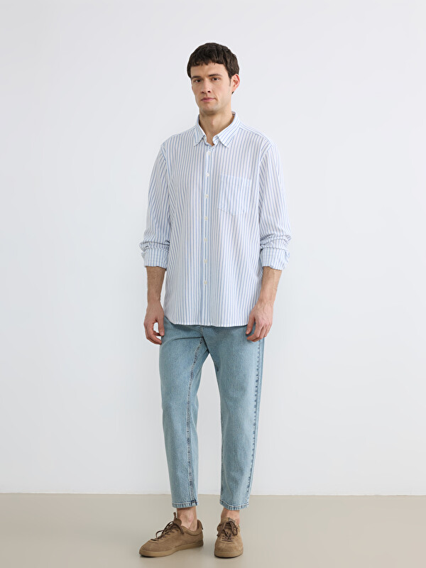 LCW Jeans بنطلون جينز رجالي بقصة واسعة 710