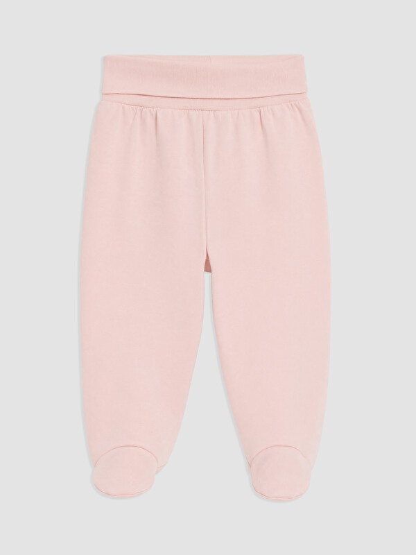 LCW baby Kız Bebek Patikli Pijama Alt