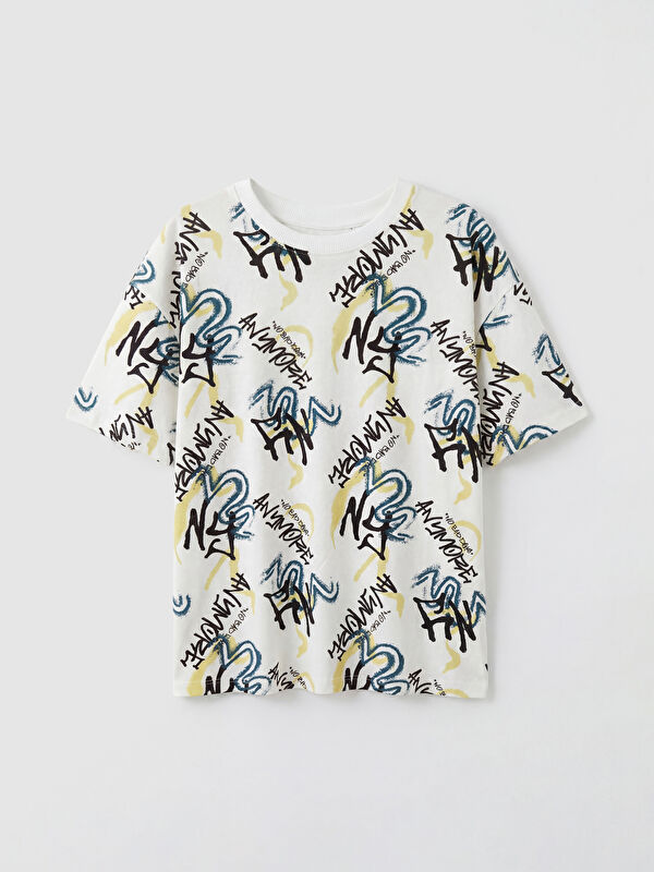 LCW Kids Crew Neck Boys' T-Shirt