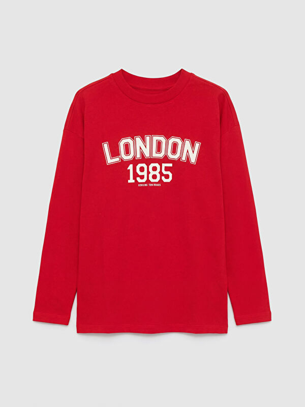 LCW Kids Crew Neck Long Sleeve Boys' T-Shirt