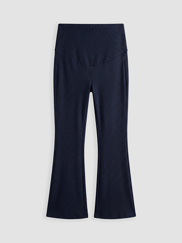 LCWAIKIKI Maternity High Waisted Flare Women's Knitwear Leggings