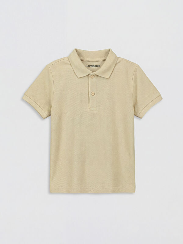 LCW Kids Polo Yaka Erkek Çocuk Tişört