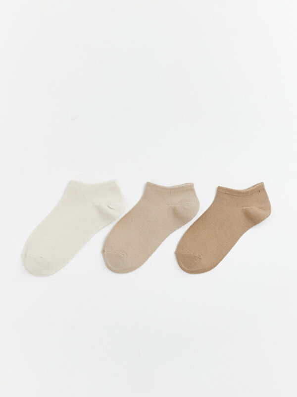 LCW DREAM Women's Bamboo Trainer Socks 3-Pack
