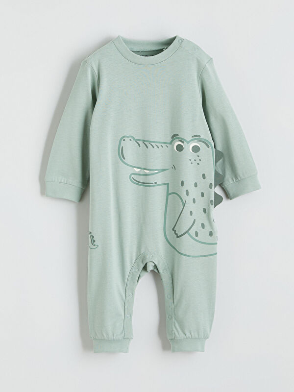 LCW baby Krokodil Bedruckter Baby Overall für Jungen