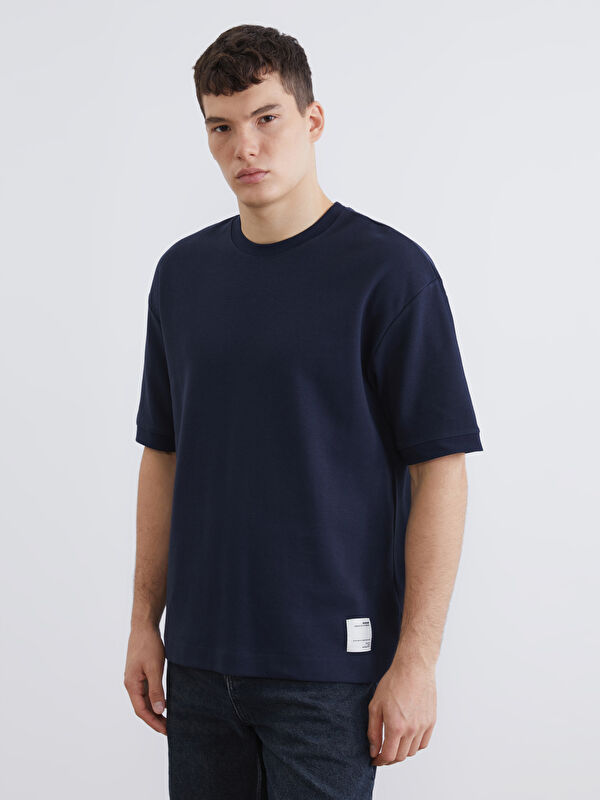XSIDE Loose Fit Basic Kalın  Tişört