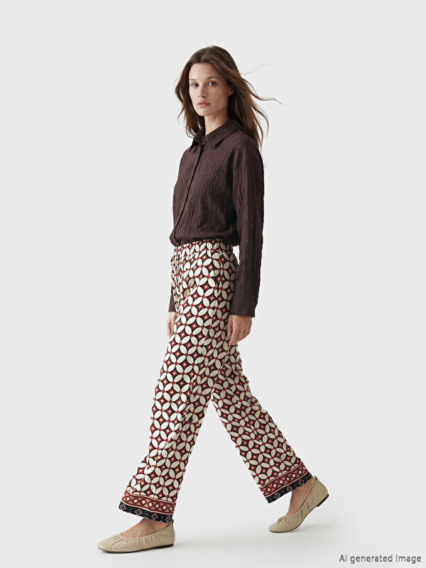 LCW Modest پانتۆڵ تێكه‌ڵاو ژن
