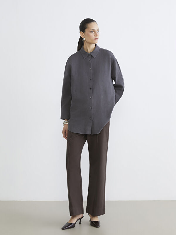 LCW Modest Woman BROWN Trousers