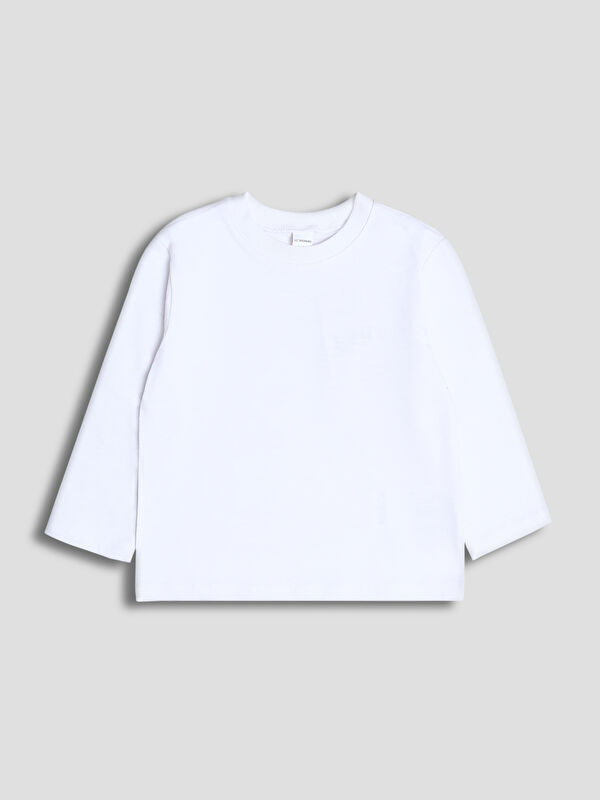 LCW Kids T-shirt Basique à Manches Longues pour Garçons Col Rond