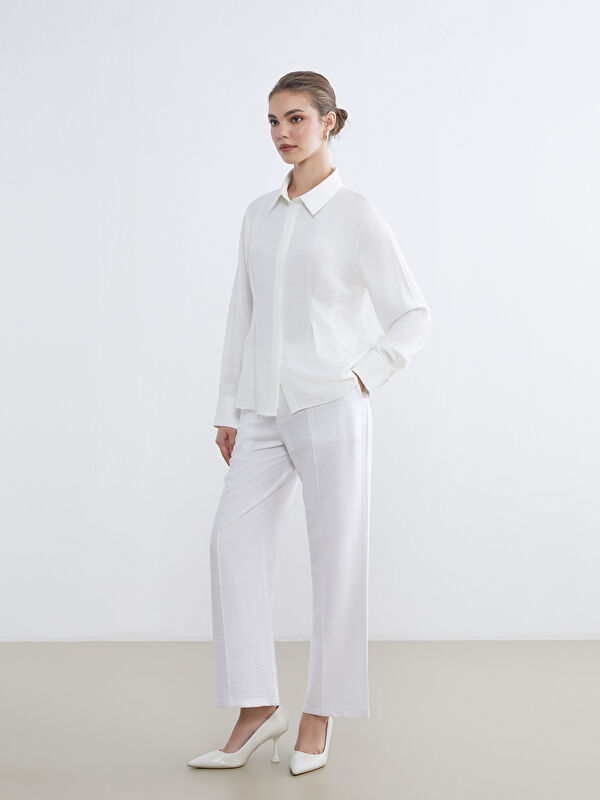 LCW Modest әйелдерге арналған серпімді белді кең балақты шалбар