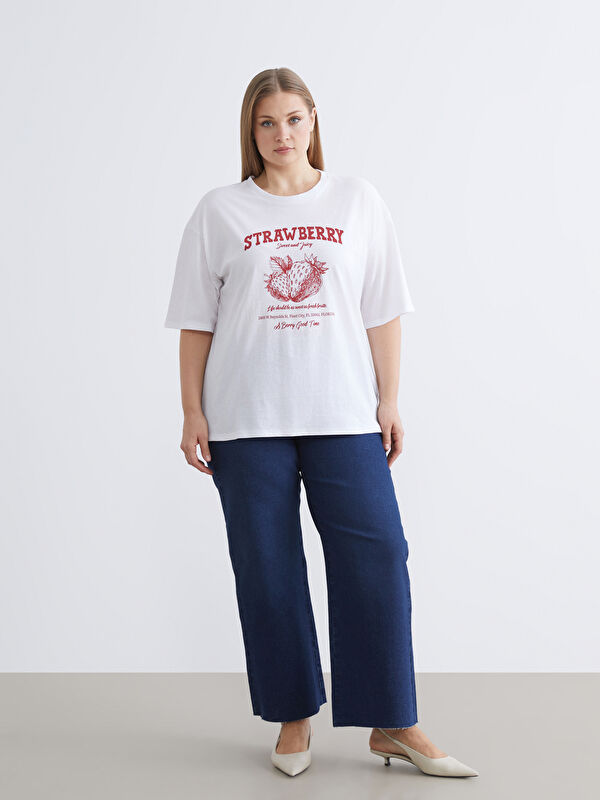 LCW Modest Damenjeans mit weitem Bein