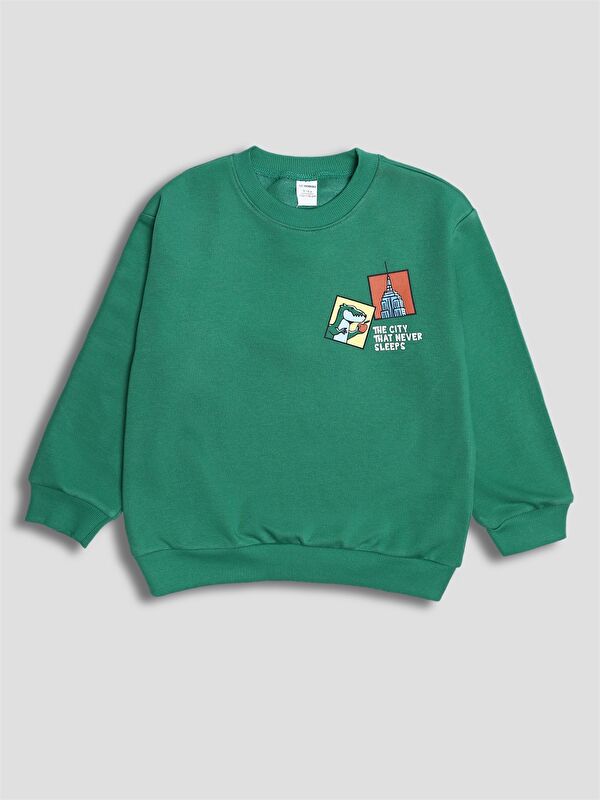 LCW Kids Sweat-shirt Imprimé pour Garçon