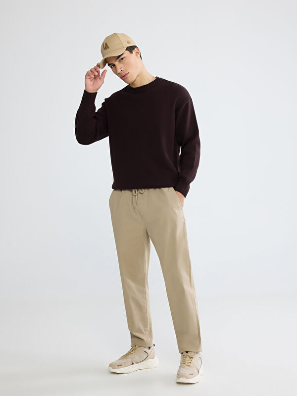 XSIDE Standart Kalıp Erkek Gabardin Jogger Pantolon