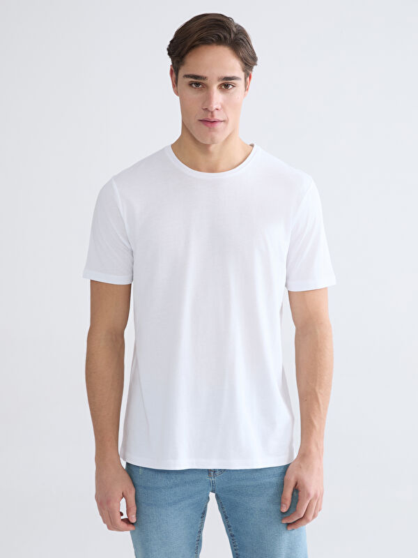 LCWAIKIKI Classic Slim Fit Basic Soft Touch T-Shirt