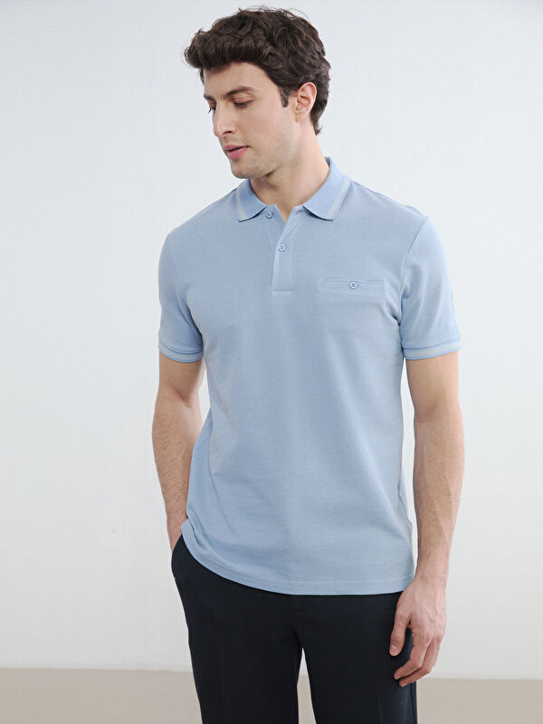 LCWAIKIKI Classic Man BLUE T-Shirt