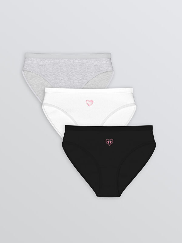 LCW Young Baskılı Bikini Külot 3'lü