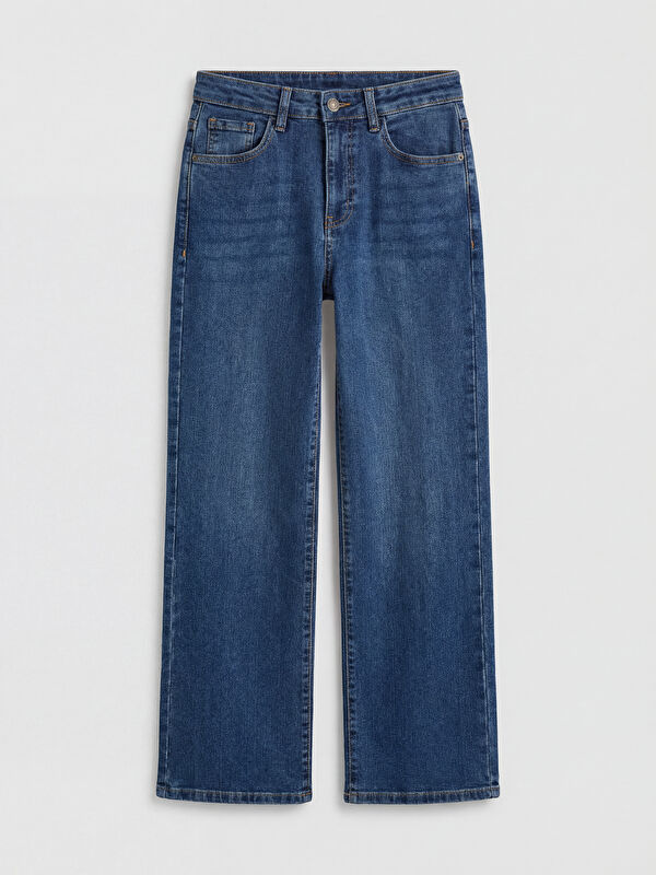 LCW Jeans جينز نسائي بساق واسعة