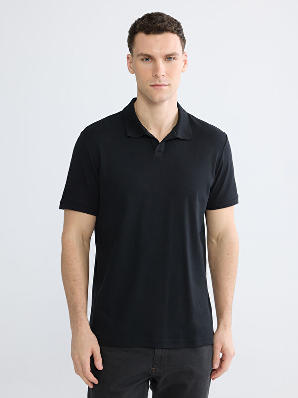 LCWAIKIKI Classic Man BLACK T-Shirt