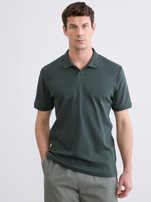 LCWAIKIKI Classic Man GREEN T-Shirt