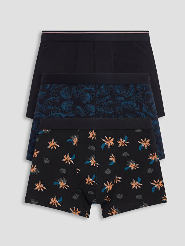 LC WAIKIKI Regular Fit Pamuklu Erkek Boxer 3'lü