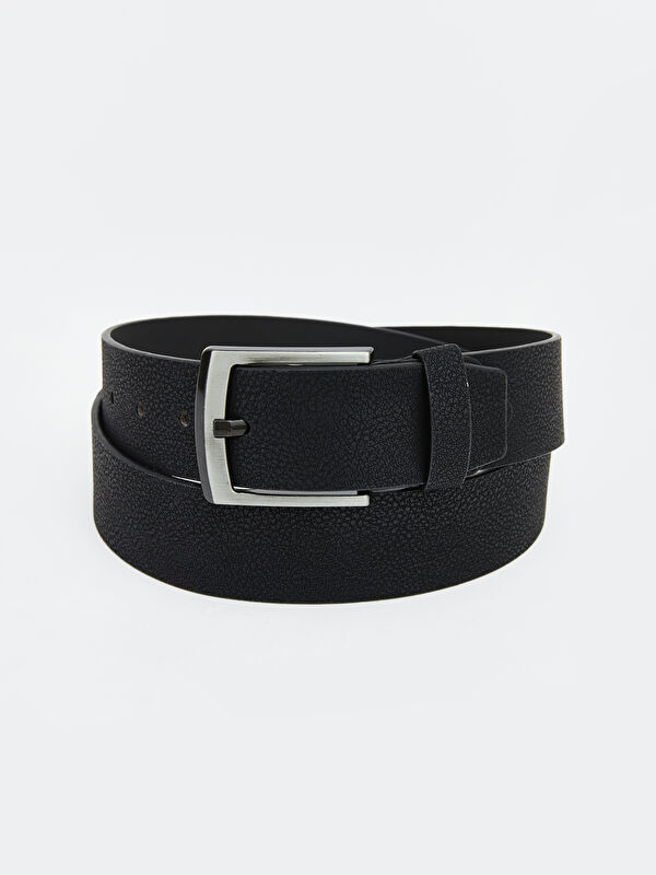 LCW ACCESSORIES حزام رجالي بمظهر جلد