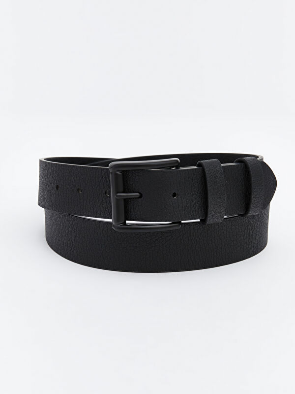 LCW ACCESSORIES Faux Leather Men's Belt