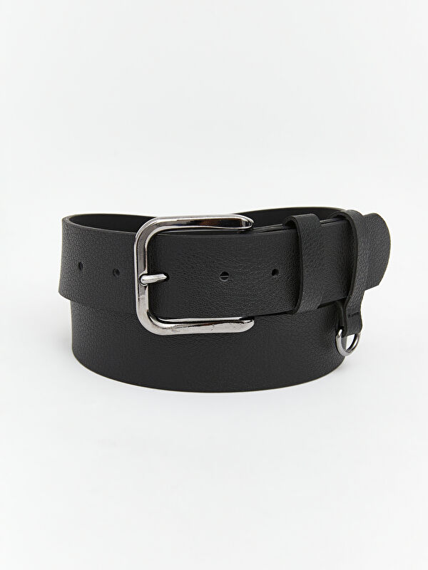 LCW ACCESSORIES Leather-Look Men's Belt
