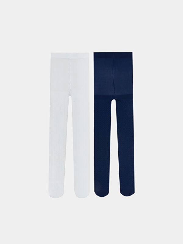 LCW Kids Thin Girls' Tights 2 Pack