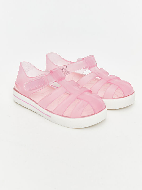 Lcw Steps Pembe Lcw Steps Cirt Cırtlı Kız Bebek Sandalet