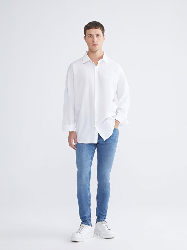 LCW Jeans 760 سروال ضيق بزاف نحيل رجال جينز
