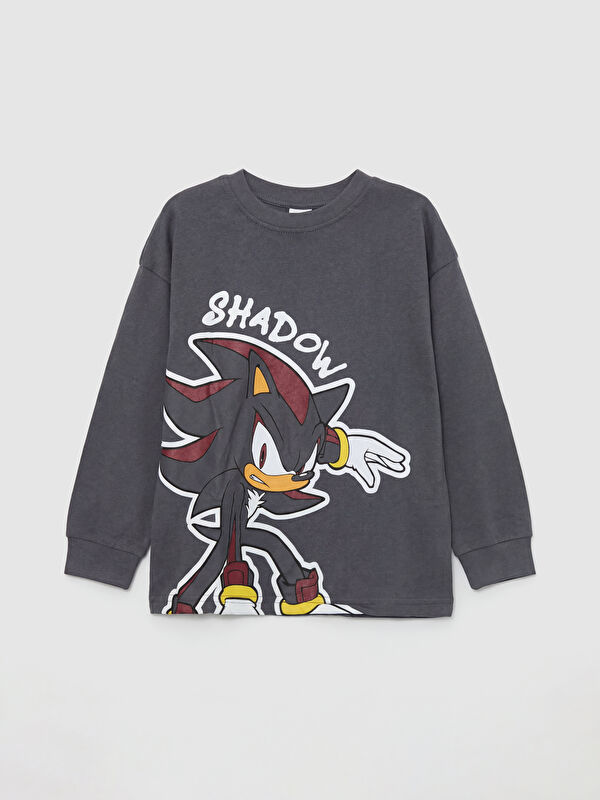 LCW baby T-shirt à Manches Longues Imprimé Col Rond pour Bébé Garçons