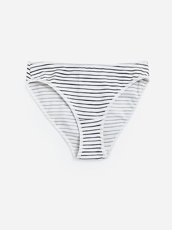 LCW Young Çizgili Bikini Külot