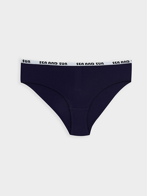 LCW Young Yazı Baskılı Bikini Külot