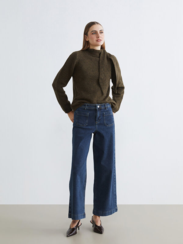 LCW STUDIO Damenjeans mit weitem Bein