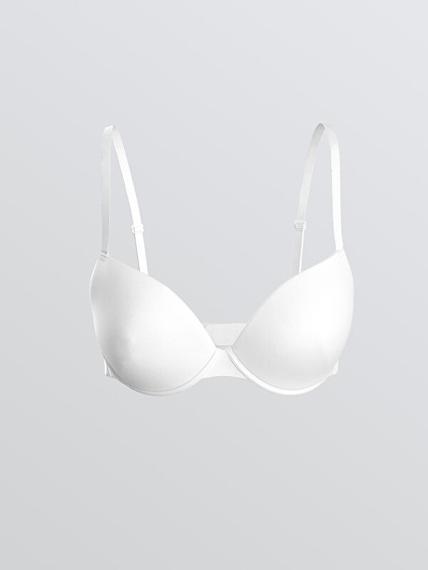 LCW DREAM Wired Half Padded Plain T-Shirt Bra