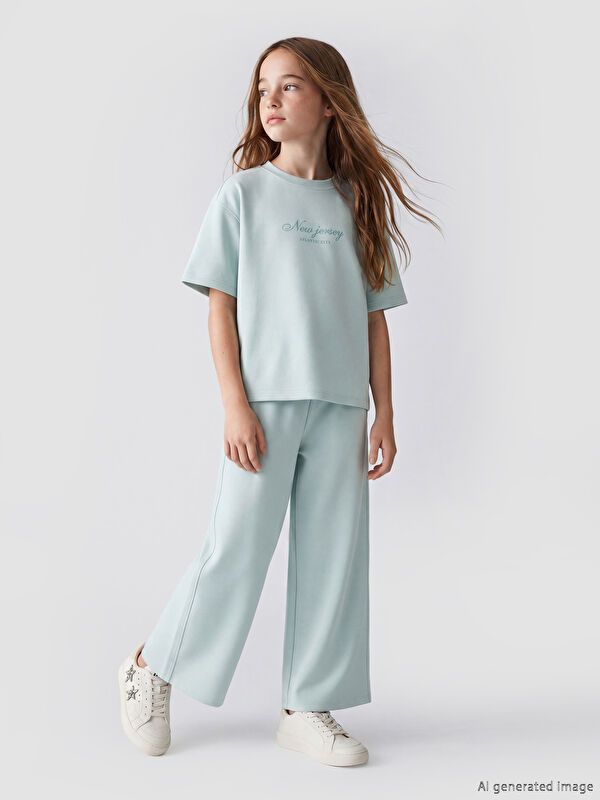 LCW Kids طقم أزرق فاتح فتاة