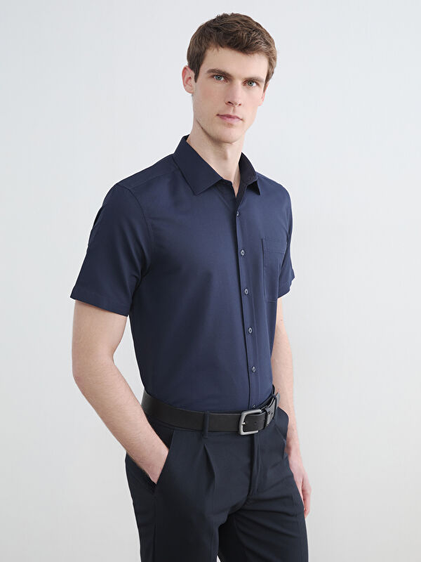 LCW BUSINESS Regular Fit Patterned Men's Shirt