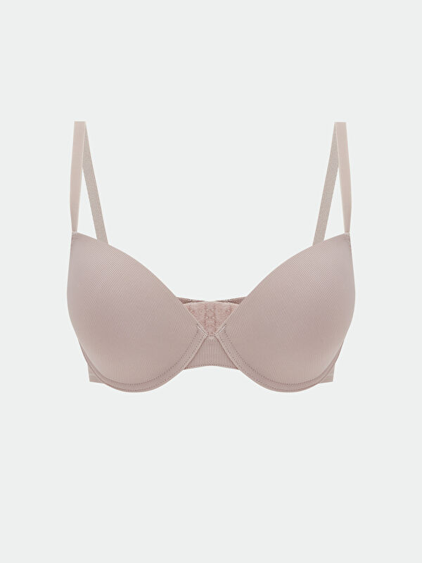 LCW DREAM Wired Non-Padded Plain T-Shirt Bra