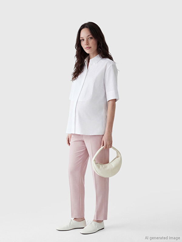LCWAIKIKI Maternity созылмалы белді сәбіз пішімді жүктілік шалбар